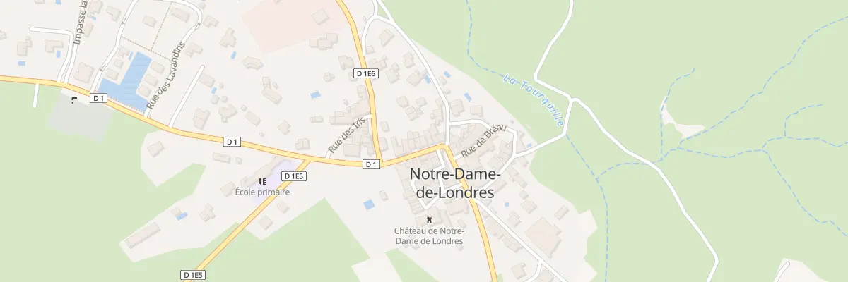 Plan du 5042 Av des Cevennes à Notre-Dame-de-Londres