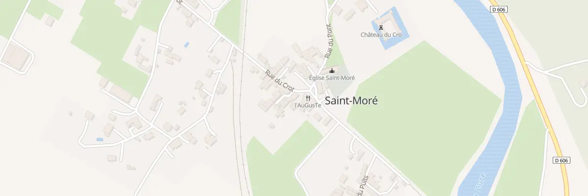 Plan du 6 Pl de la Mairie à Saint-Moré