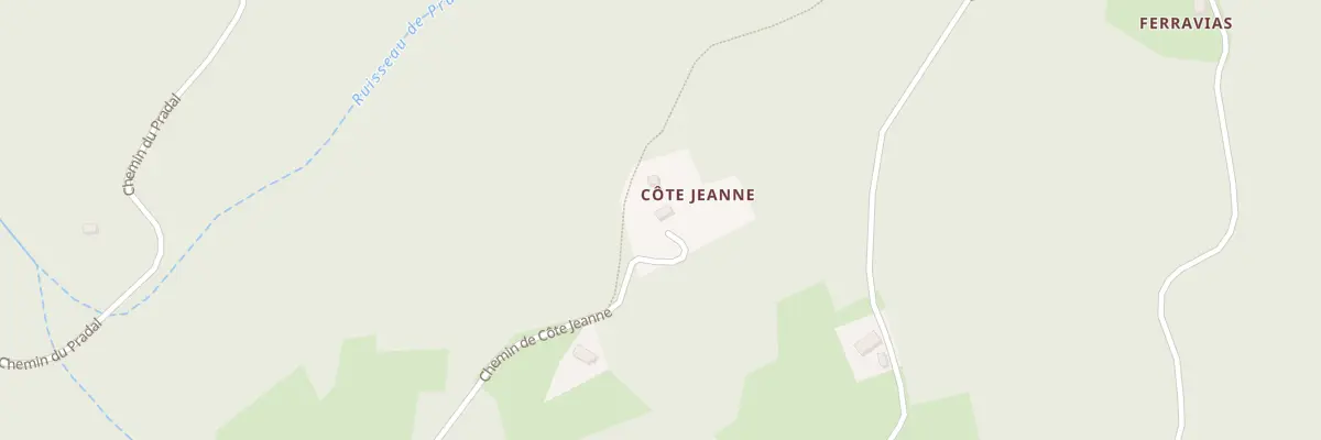 Plan du 5377 Cote Jeanne à Job