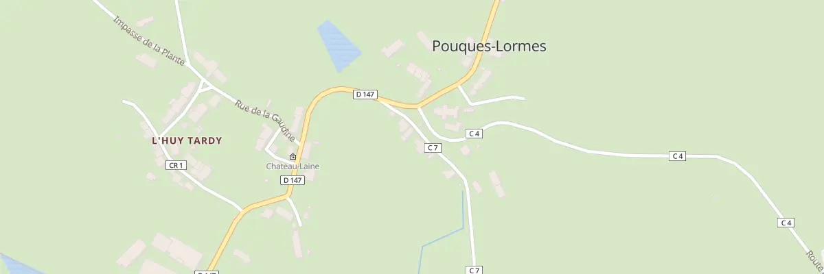 Plan du 11 Le Bourg à Pouques-Lormes