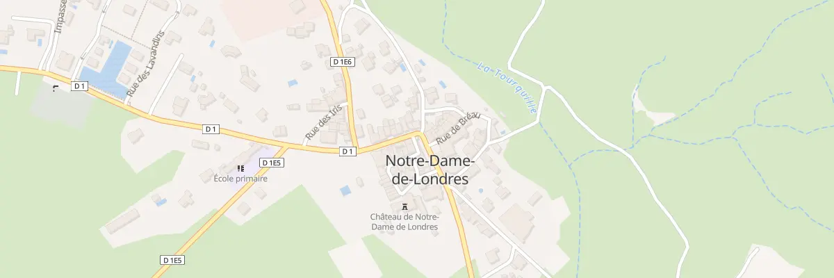 Plan du 10 Av du Pic Saint Loup à Notre-Dame-de-Londres
