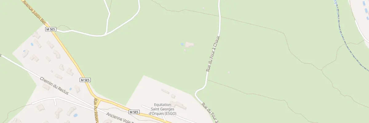 Plan du 854 Che de Devezou à Saint-Georges-d’Orques