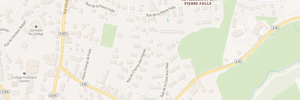 Plan du 23 Rue du Champ des Vignes à Bourbon-Lancy