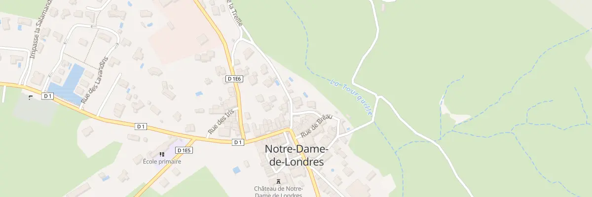 Plan du 40 Rue de la Treille à Notre-Dame-de-Londres