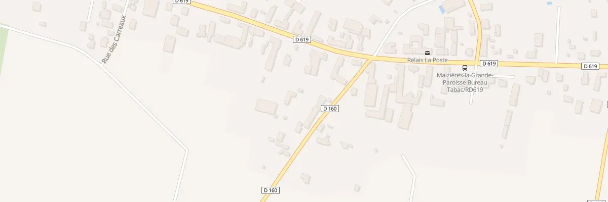 Plan du 6 Rue Victor Hugo à Maizières-la-Grande-Paroisse