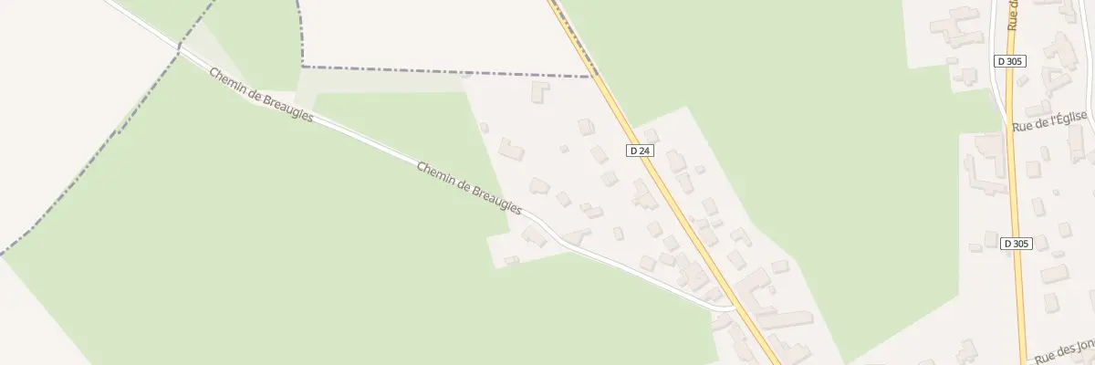 Plan du 12 Che de Breaugies à Houdain-lez-Bavay
