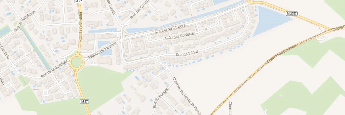 Plan du 6 Rue de Venus à Saussan