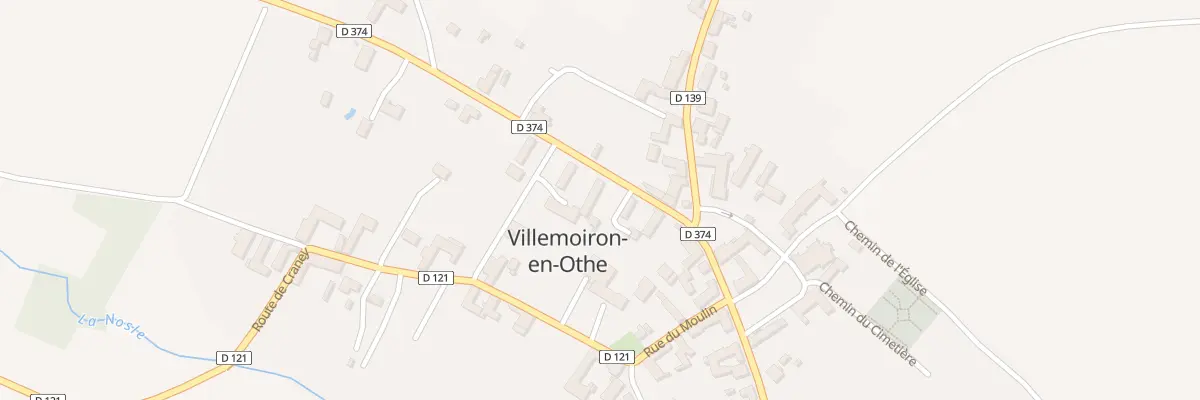 Plan du 12 Grande Rue à Villemoiron-en-Othe