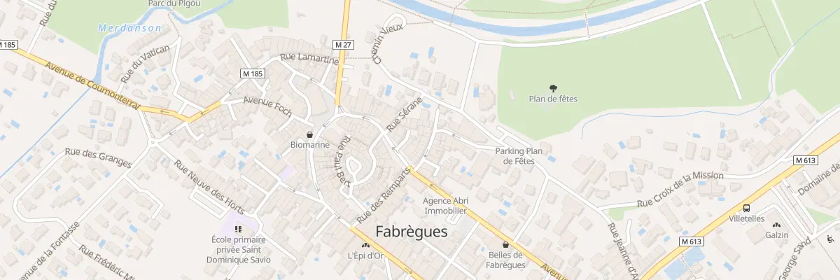 Plan du 5160 Imp Victor Hugo à Fabrègues