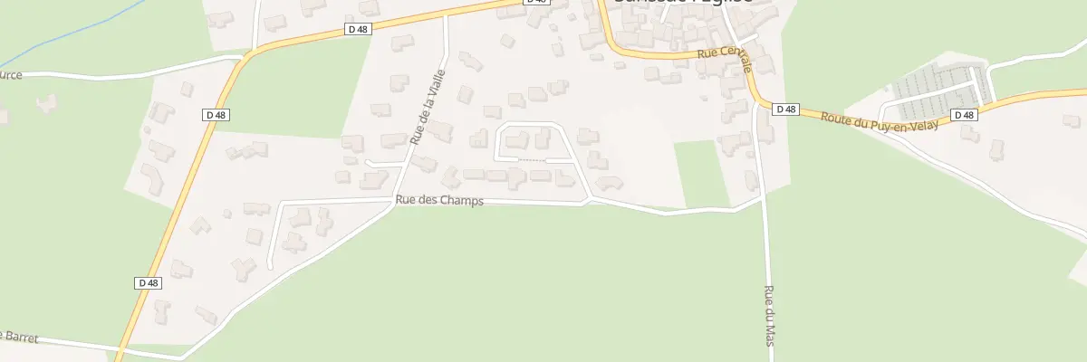 Plan du 3 Imp Croix du Vallat à Sanssac-l’Église