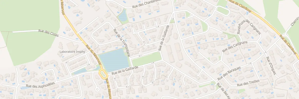 Plan du 24 Rue de la Gaillarde à Saint-Georges-d’Orques