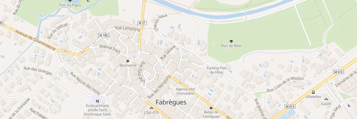 Plan du 11 Rue des Contreforts à Fabrègues