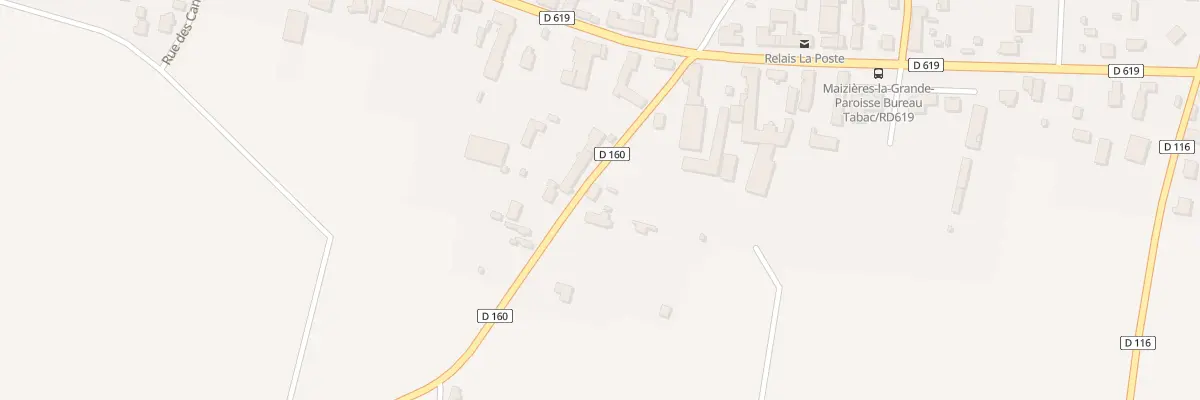 Plan du 9 Rue Victor Hugo à Maizières-la-Grande-Paroisse