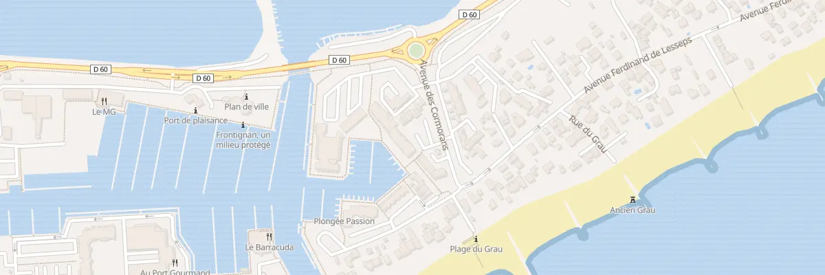 Plan du 9156 Av des Cormorans à Frontignan