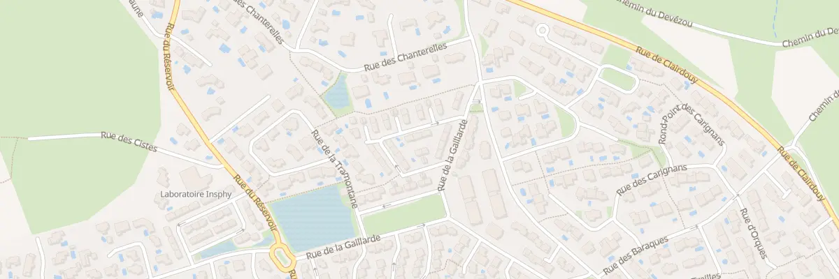 Plan du 16 Rue de l’Impératrice à Saint-Georges-d’Orques
