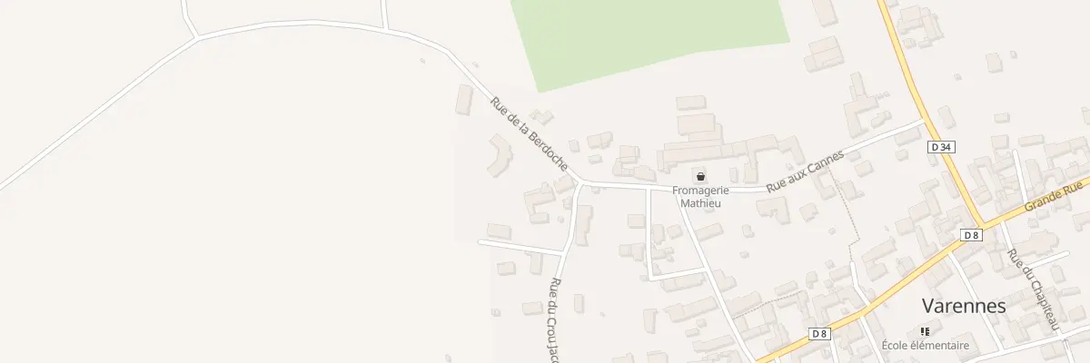 Plan du 9 Rue du Crou Jacquin à Varennes