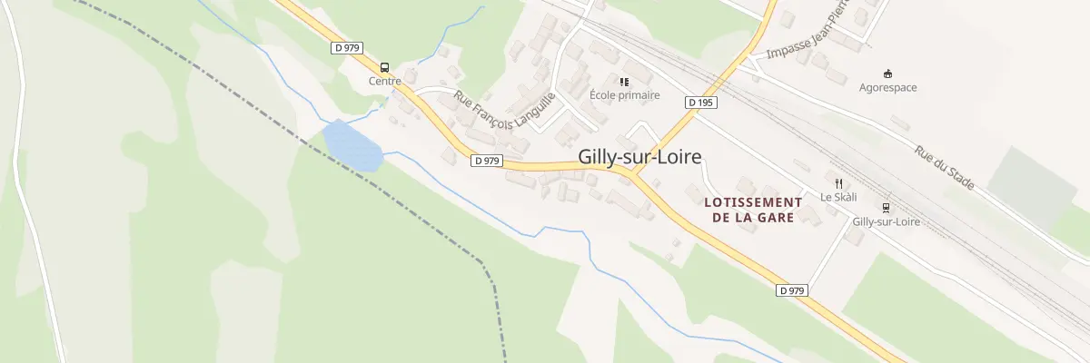 Plan du 5220 Le Bourg à Gilly-sur-Loire