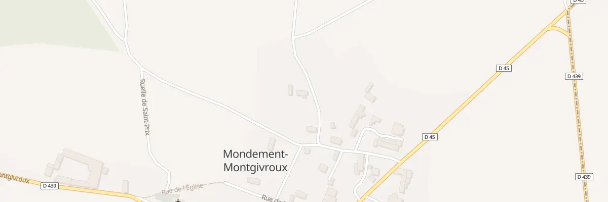 Plan du 2 Rue de Oyes à Mondement-Montgivroux