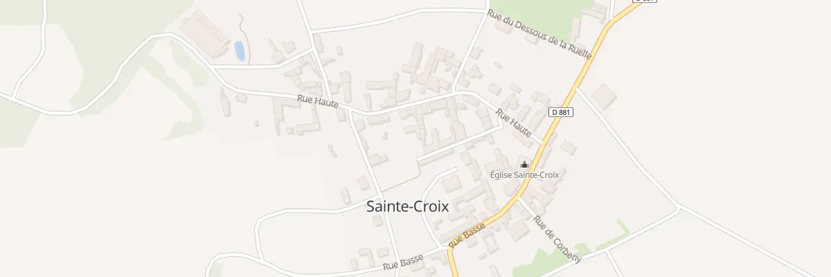 Plan du 17 Rue Haute à Sainte-Croix