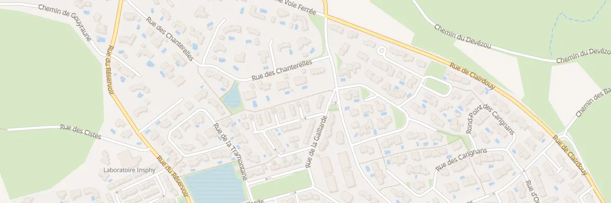 Plan du 43 Rue de l’Impératrice à Saint-Georges-d’Orques