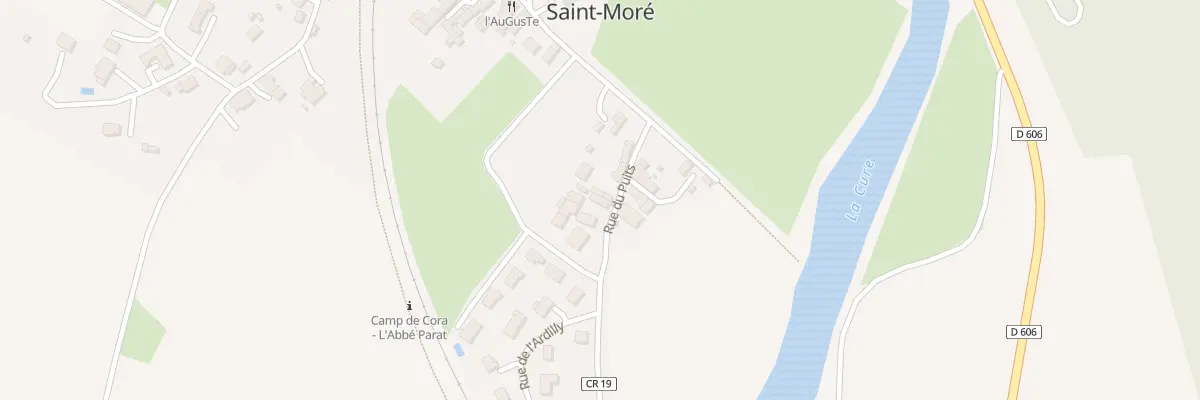 Plan du 10 Rue du Puits à Saint-Moré