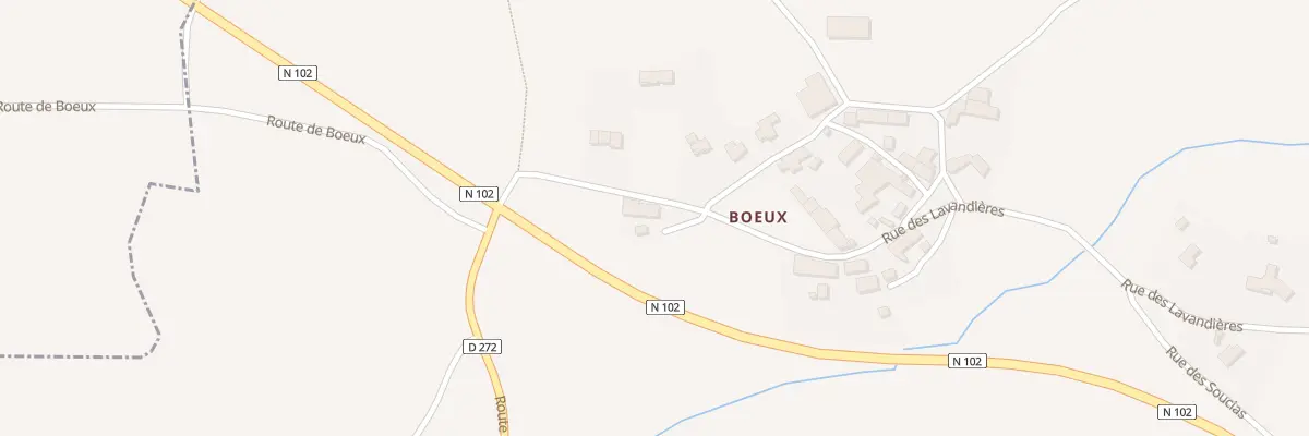 Plan du 36 Imp de la Prade à Bains