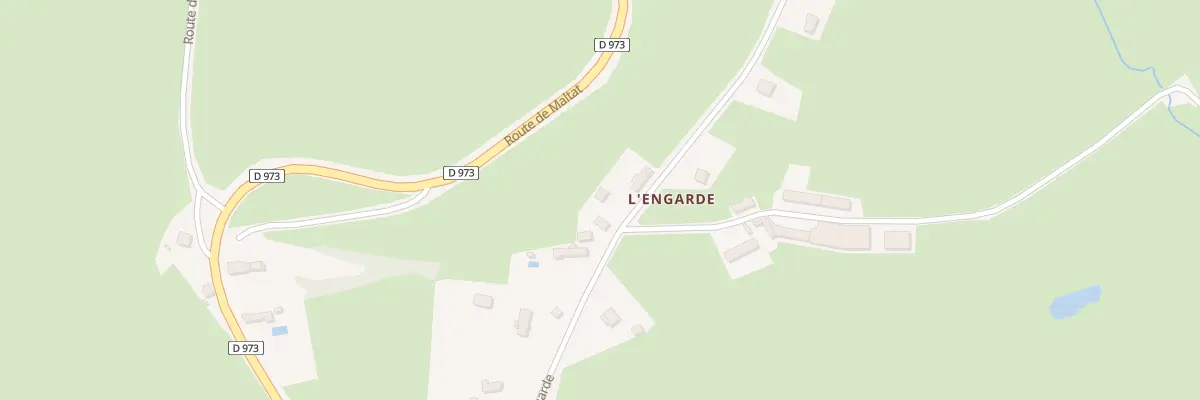 Plan du 9013 L’Engarde à Bourbon-Lancy