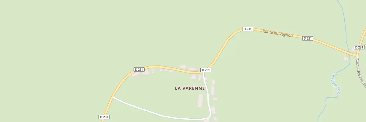 Plan du 170 La Varenne à Saint-Péreuse
