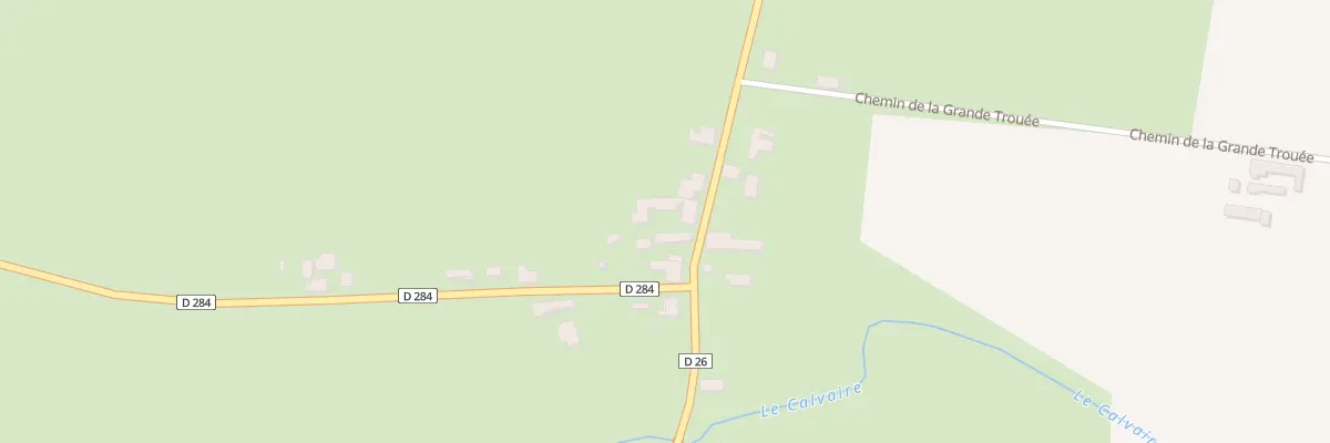 Plan du 17 Rte du Grand Wez à Esquéhéries
