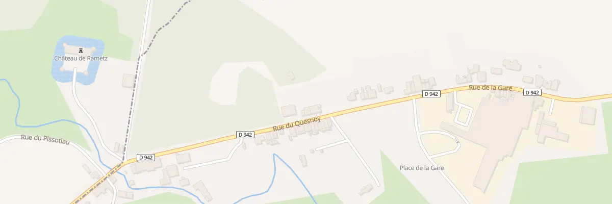 Plan du 4 Rue du Quesnoy à Bavay