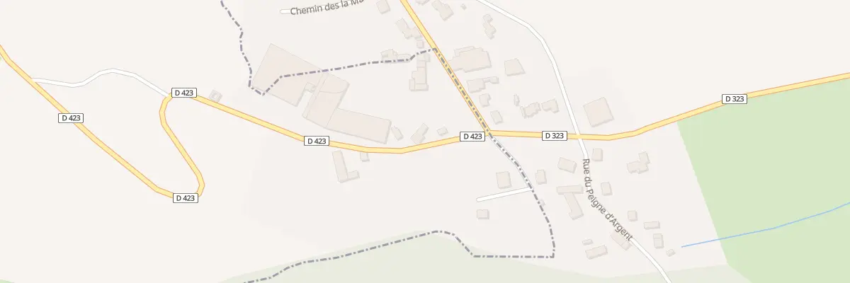 Plan du 9001 Rue des Nonnes à Festigny