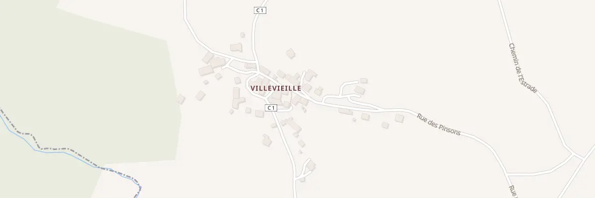 Plan du 5159 Villevieille à Rocles