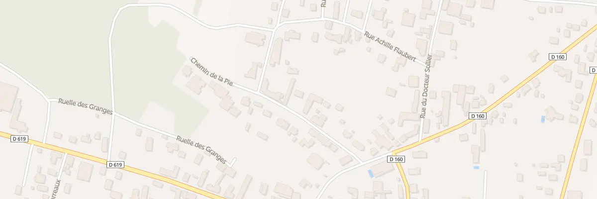 Plan du 14 Rue Achille Flaubert à Maizières-la-Grande-Paroisse