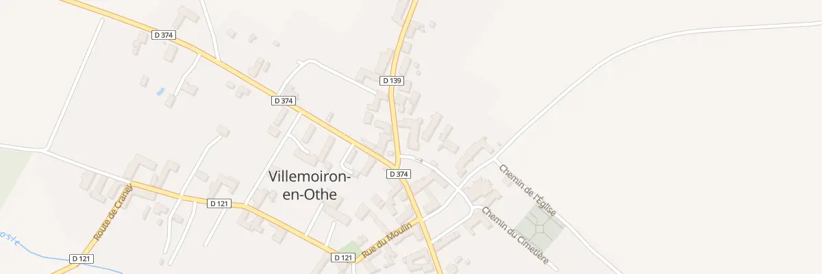 Plan du 2 Rue des Buchettes à Villemoiron-en-Othe