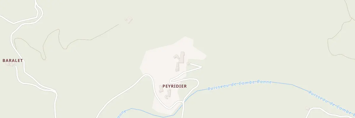 Plan du 5130 Peyridier à Saint-Roman-de-Codières
