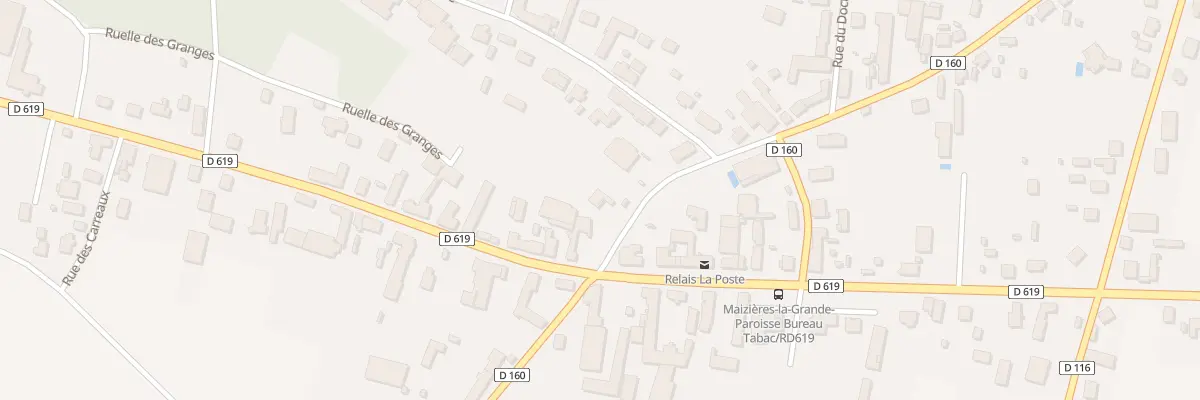 Plan du 8 Rue de la Chapelle à Maizières-la-Grande-Paroisse