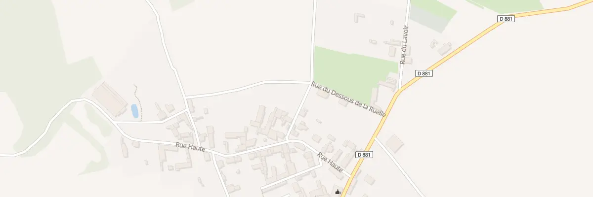 Plan du 10 Rue Haute à Sainte-Croix