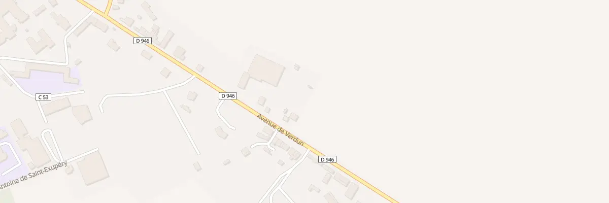 Plan du 303 Av de Verdun à Marle