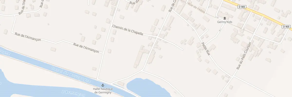 Plan du 14 Rue de Chaumont à Germigny