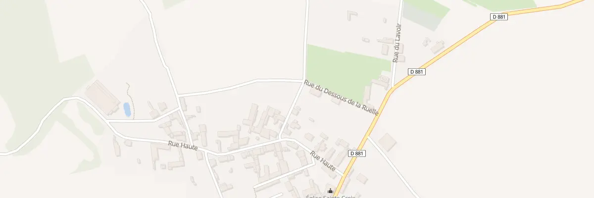 Plan du 2 Rue du Marais à Sainte-Croix