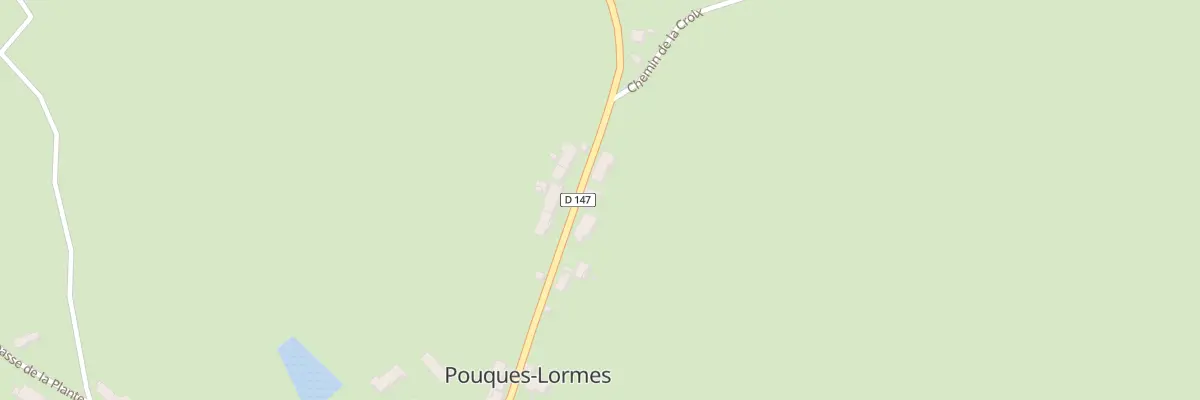 Plan du 54 Le Bourg à Pouques-Lormes