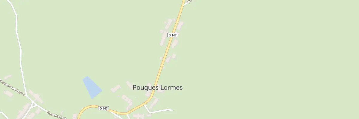 Plan du 51 Le Bourg à Pouques-Lormes