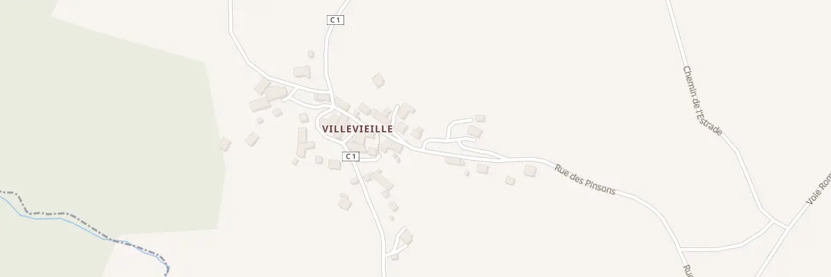 Plan du 5026 Villevieille à Rocles