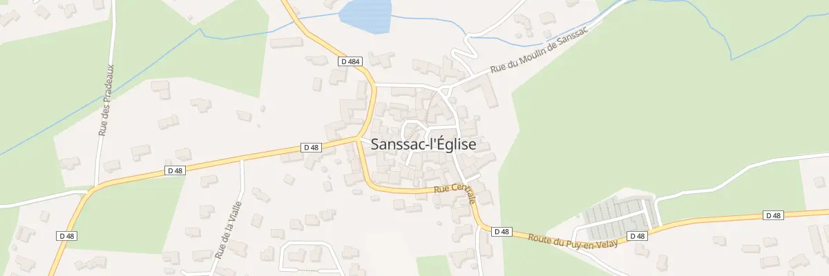 Plan du 9 Pl de l’Eglise à Sanssac-l’Église