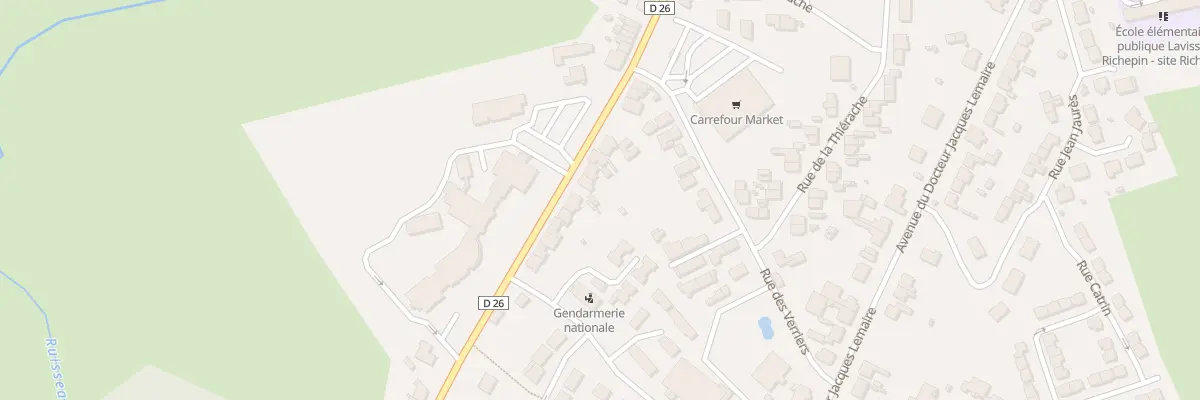 Plan du 39 Rue André Ridders au Nouvion-en-Thiérache