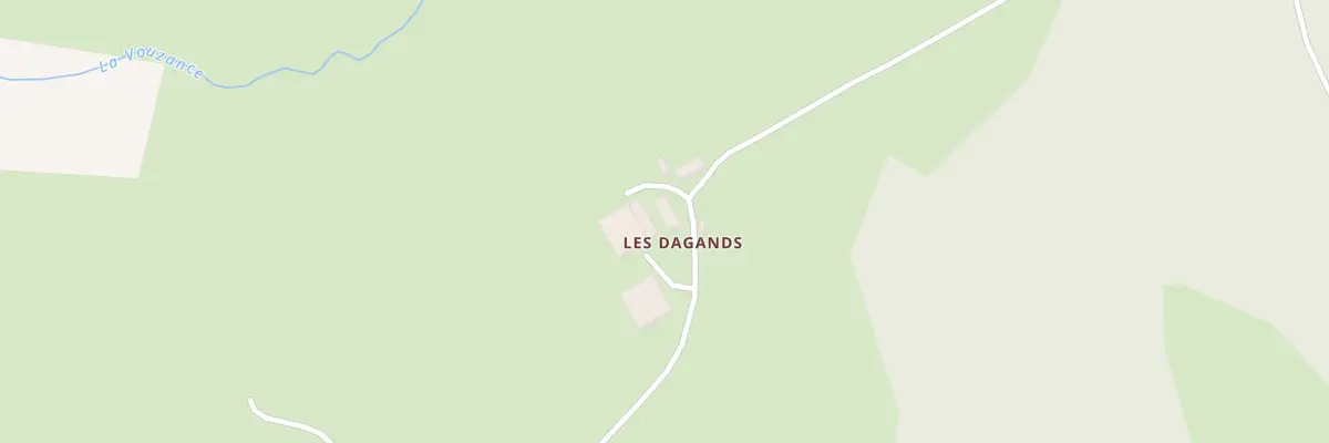 Plan du 5107 Les Dagons à Loddes