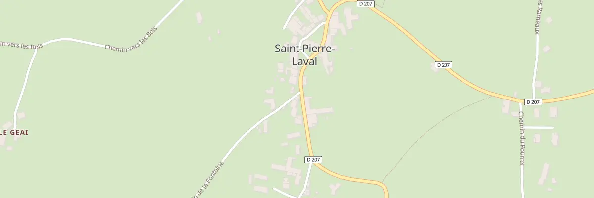 Plan du 5152A Le Bourg à Saint-Pierre-Laval
