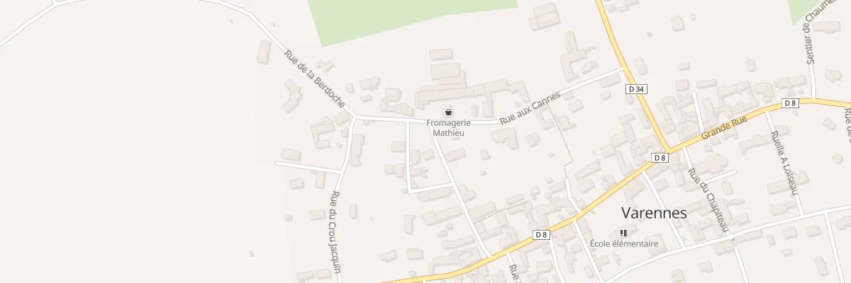 Plan du 9 Rue de la Berdoche à Varennes