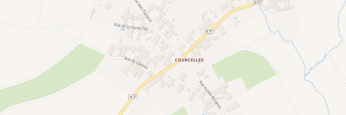 Plan du 1 Rue des Chartons à Neuvy-Sautour