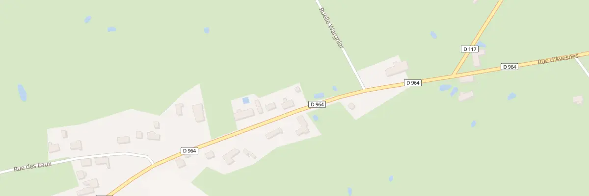 Plan du 891 Rue d’Avesnes à Prisches